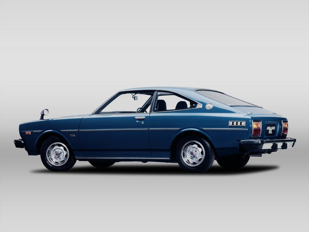 Toyota Corolla (KE50, TE50, TE51, TE52, KE55, TE56) 3 поколение, рестайлинг, купе (01.1977 - 02.1979)